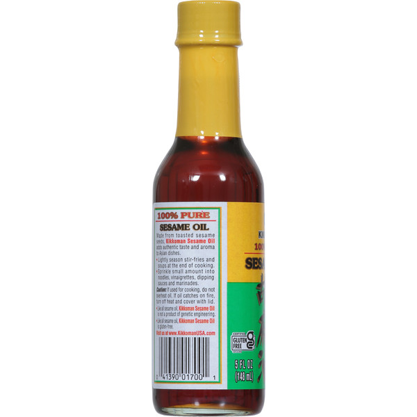 Kikkoman Sesame Oil, 100% Pure - Image 3