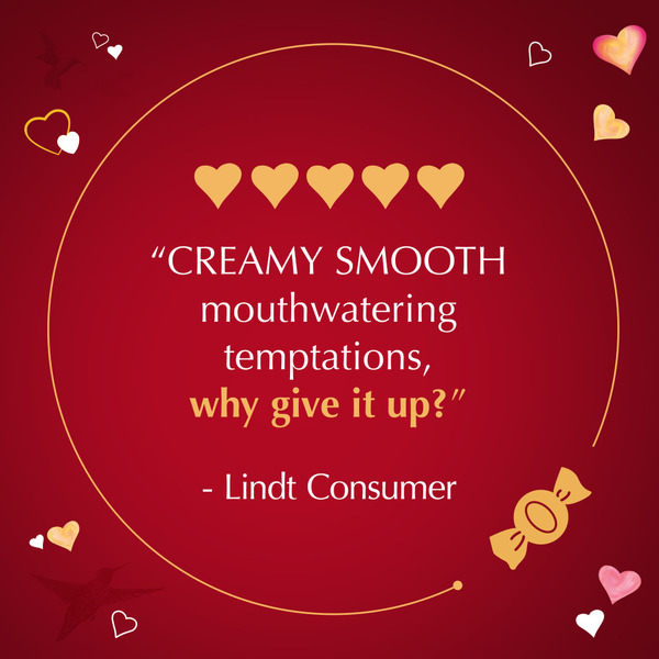 Lindt Lindor Valentine's Day Milk Chocolate Candy Truffles - Image 7