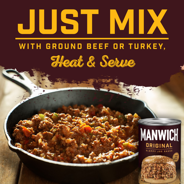 Manwich Original Sloppy Joe Sauce Canned Sauce - Image 2