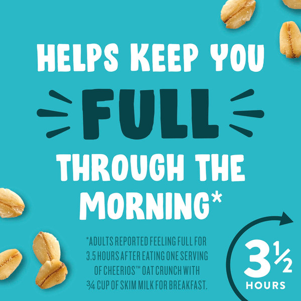 General Mills Cheerios Oat Crunch Cinnamon Large Size Cereal - Image 3