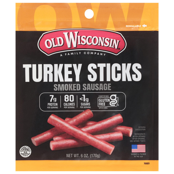 Old Wisconsin Smoked Sausage Turkey Sticks