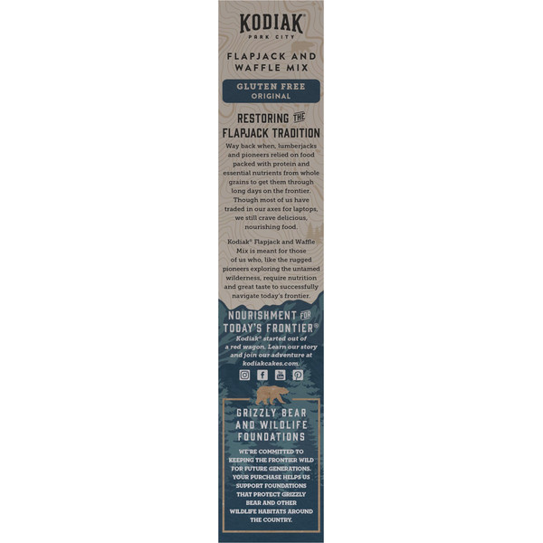 Kodiak Gluten Free Frontier Oat Flapjack & Waffle Mix - Image 2
