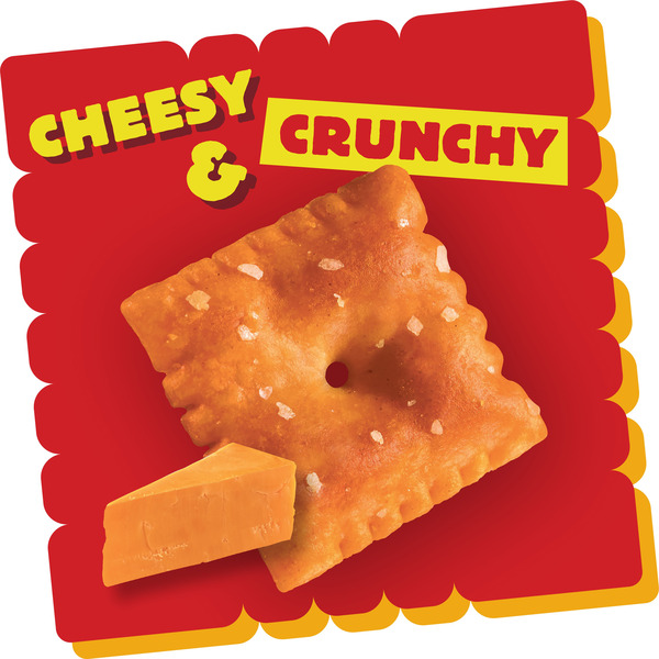 Cheez-It Extra Toasty Cheese Crackers, Baked Snack Crackers - Image 3