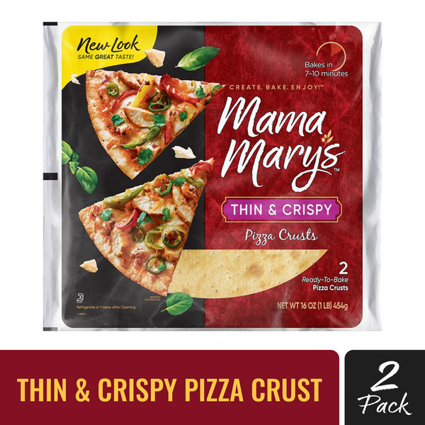 Mama Mary's Thin & Crispy Pizza Crusts