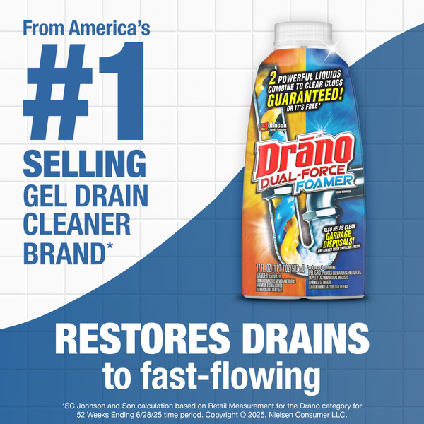 Drano® Dual-Force Foamer Clog Remover - Image 2