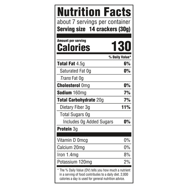 TRISCUIT Thin Crisps Parmesan Garlic Whole Grain Wheat Crackers, Lunch Snacks 7 oz - Image 8