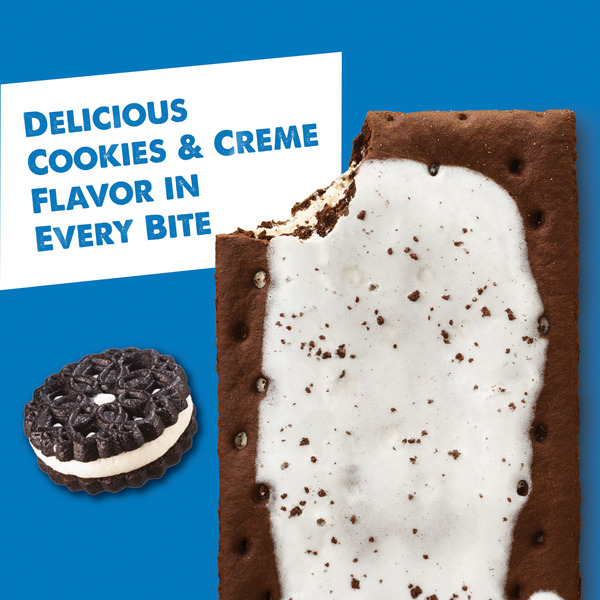 Pop-Tarts Frosted Cookies and Creme Toaster Pastries, Breakfast Foods, Value Pack, 12 Count - Image 4