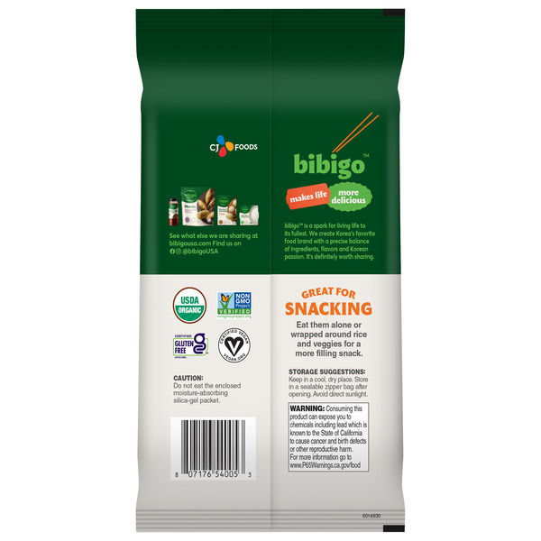 Bibigo Sea Salt Seaweed Snack - Image 8