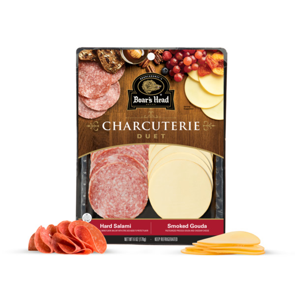 Boar's Head Charcuterie Duet: Hard Salami & Smoked Gouda - Image 6