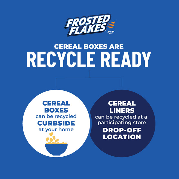 Frosted Flakes 25% Less Sugar Breakfast Cereal, Box (1 Box) - Image 7