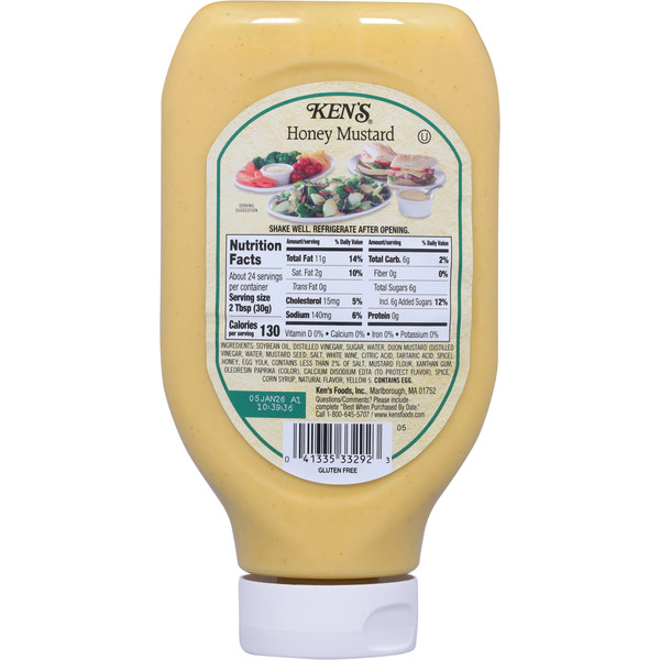 Ken's Steak House Honey Mustard Dressing, Topping & Spread - Image 4