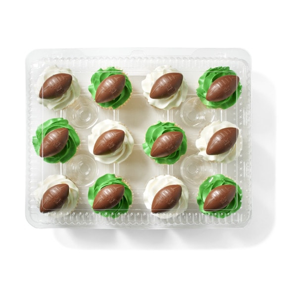 Publix Bakery NFL New York Jets Buttercream Iced Cupcakes
