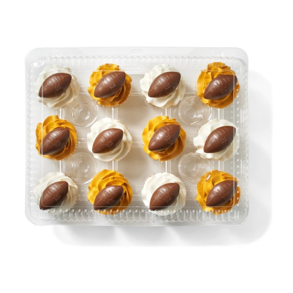 Publix Bakery New Orleans Saints NFL Cupcakes with Buttercream Icing