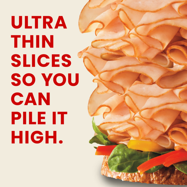 Hillshire Farm Ultra Thin Sliced Honey Roasted Turkey Breast Sandwich Meat, 16 oz - Image 3