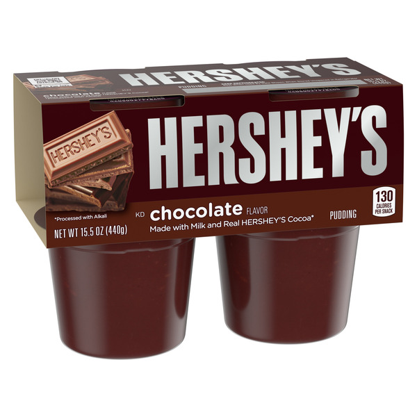 Hershey's Chocolate Ready-to-Eat Pudding Snack with Milk & Real Cocoa - Image 6