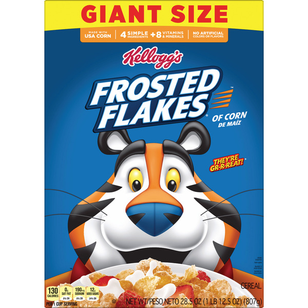 Frosted Flakes Frosted Flakes Breakfast Cereal, Original, Giant Size - Image 9
