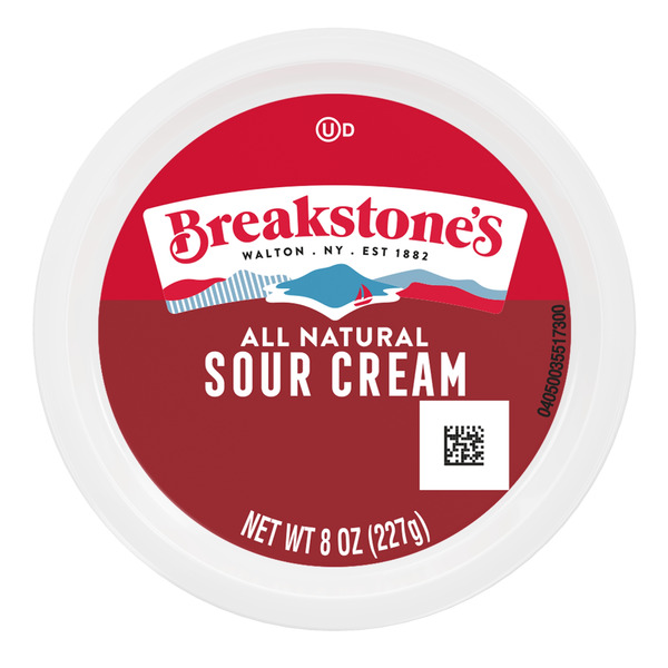 Breakstone's All Natural Sour Cream oz Tub - Image 5