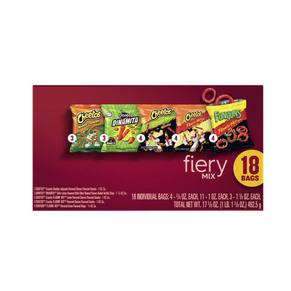 Frito Lay Fiery Mix Variety Pack - Image 3