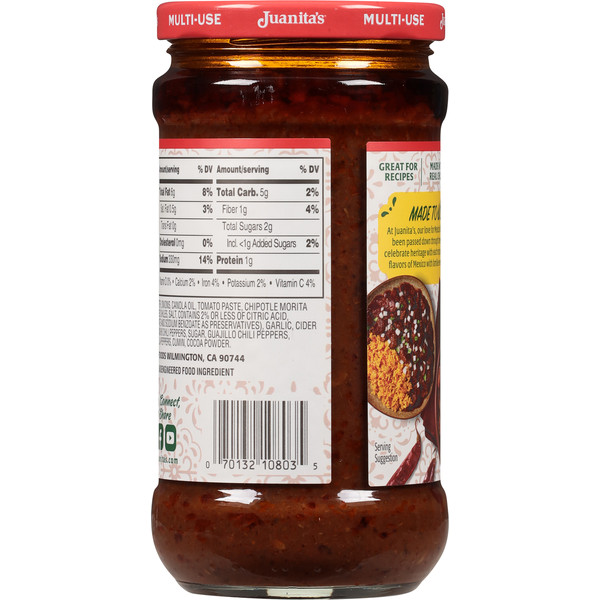 Juanita's Foods Multi-Use Ancho & Guajillo Adobo Cooking Sauce - Image 3