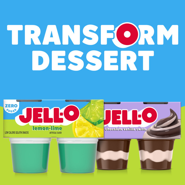 Jell-O Lemon-Lime Sugar Free Refrigerated Gelatin - Image 5