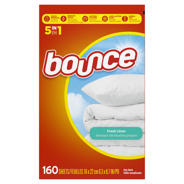 Bounce Dryer Sheets, Fresh Linen - Image 7