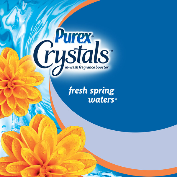 Purex Purex Crystals In-Wash Fragrance and Scent Booster, Fresh Spring Waters, 15.5 Ounce - Image 5