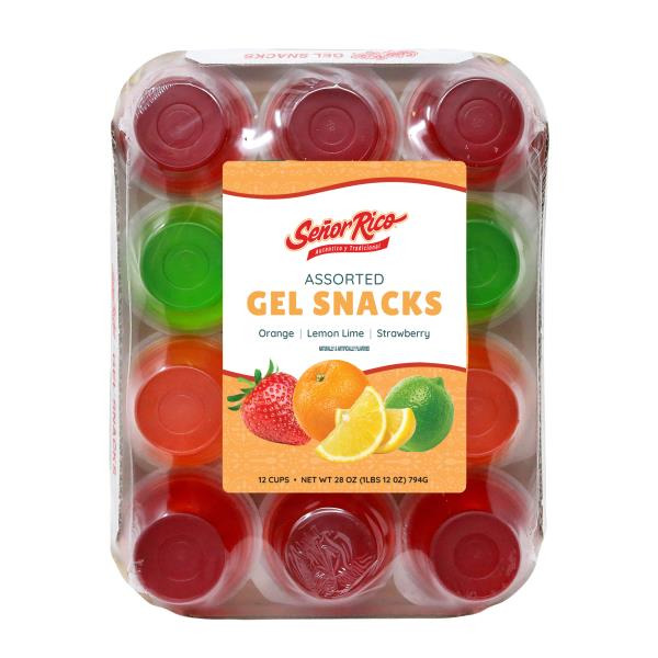 Real Desserts Gel Snacks, Assorted Flavors