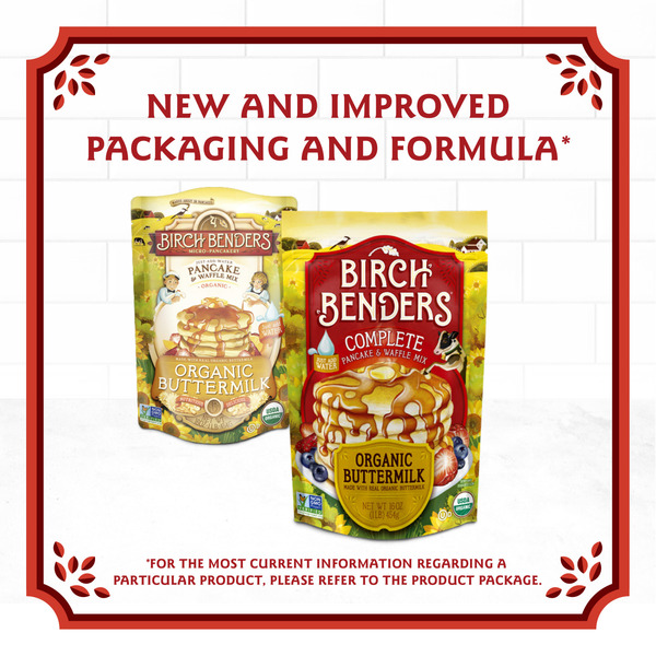 Birch Benders Organic Buttermilk Pancake & Waffle Mix, 16oz - Image 2