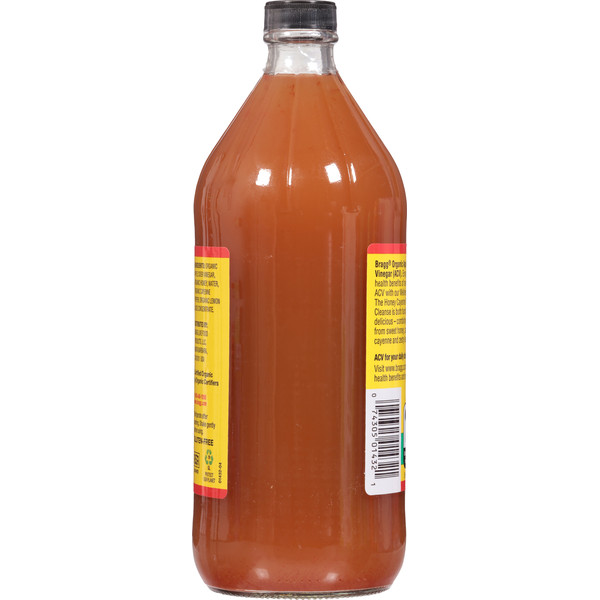 Bragg Apple Cider Vinegar, Organic, Raw, Unfiltered - Image 2