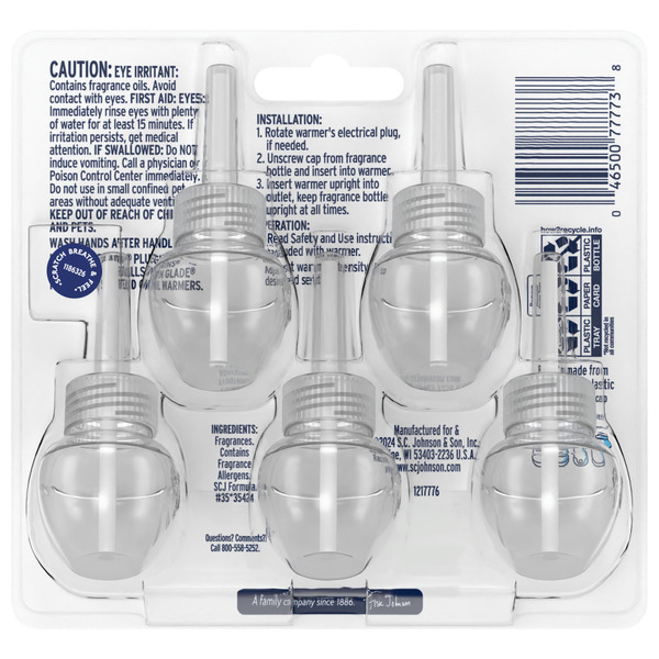 Glade PlugIns Scented Oil Refills, Air Freshener, Apple Cinnamon - Image 4