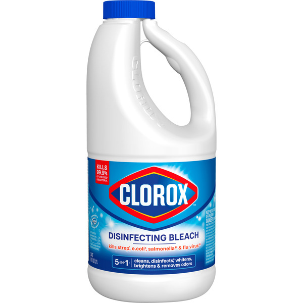 Clorox Disinfecting Bleach, Concentrated Formula, Regular - Image 2