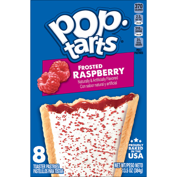 Pop-Tarts Frosted Raspberry Toaster Pastries, Breakfast Foods, 8 Count - Image 9