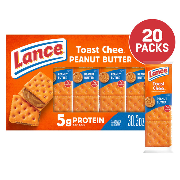 Lance Peanut Butter Sandwich Crackers