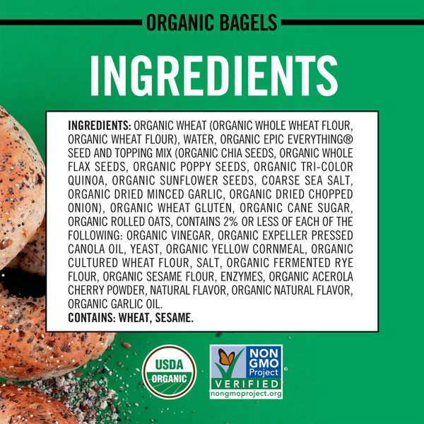 Dave's Killer Bread Epic Everything Organic Bagels - Image 6