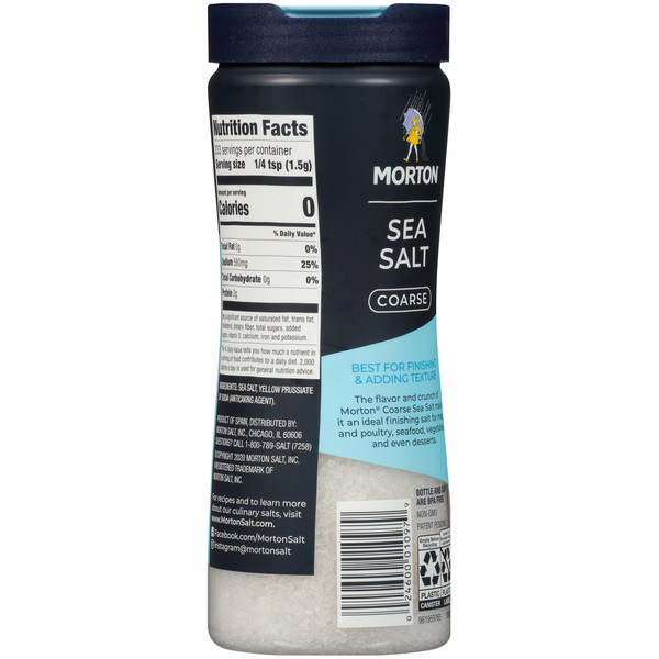 Morton All-Natural Coarse Sea Salt - Image 3