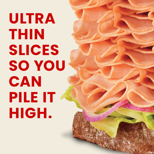 Hillshire Farm Ultra Thin Sliced Smoked Ham Sandwich Meat, 9 oz - Image 3