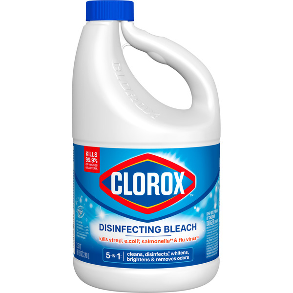 Clorox Disinfecting Bleach, Concentrated Formula, Regular - Image 2