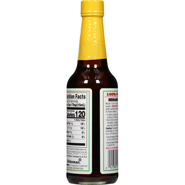 Kikkoman Sesame Oil, 100% Pure - Image 2