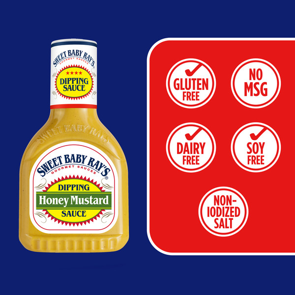 Sweet Baby Ray's Dipping Sauce, Honey Mustard - Image 4