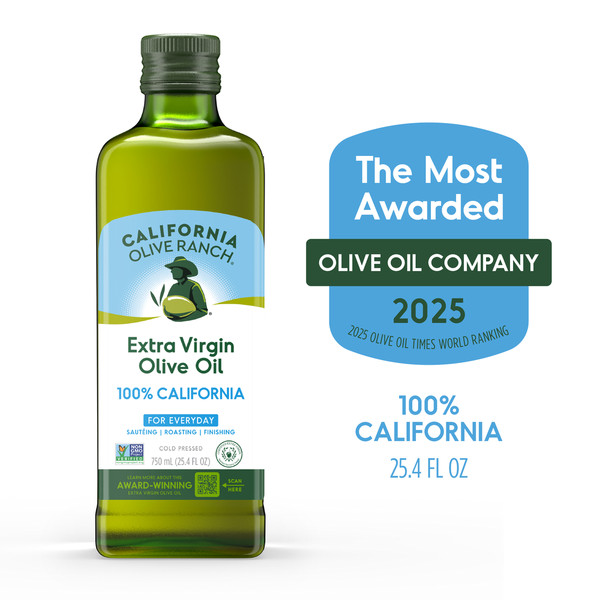 California Olive Ranch Olive Oil, Extra Virgin, 100% California