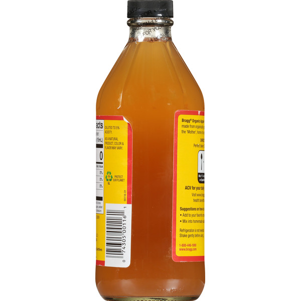 Bragg Organic Raw Unfiltered Apple Cider Vinegar - Image 4