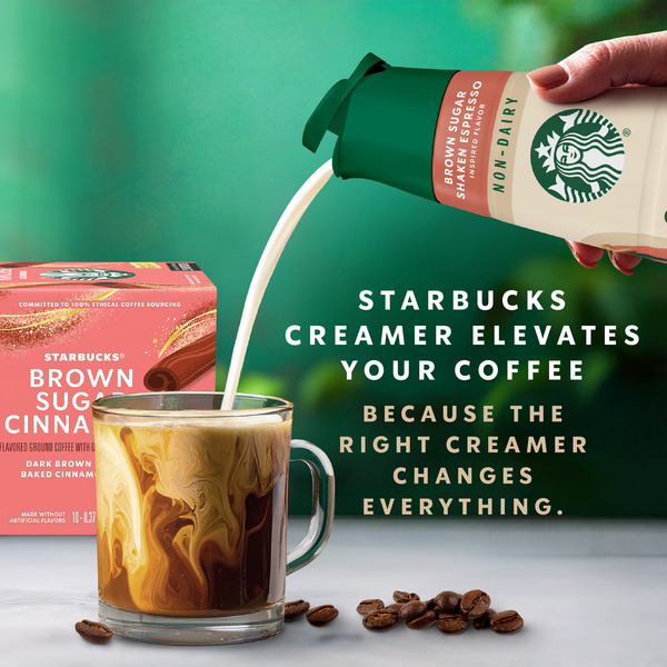 Starbucks Non-Dairy Brown Sugar Cinnamon Flavored Creamer - Image 4