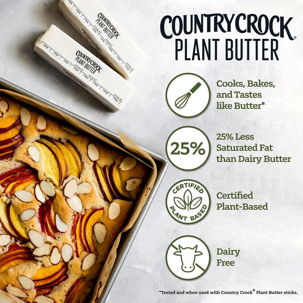 Country Crock Dairy Free Vegan Plant Butter with Olive Oil - Image 2