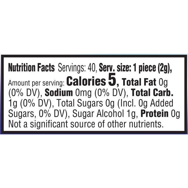 Extra Gum Refreshers Berry Mix Sugar Free Chewing Gum Piece Bottle - Image 7