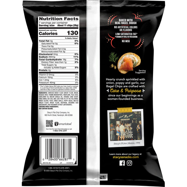 Stacy's Bagel Chips, Everything - Image 2