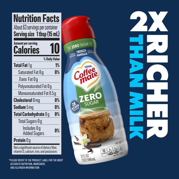 Coffee mate French Vanilla Flavored Coffee Creamer - Image 6