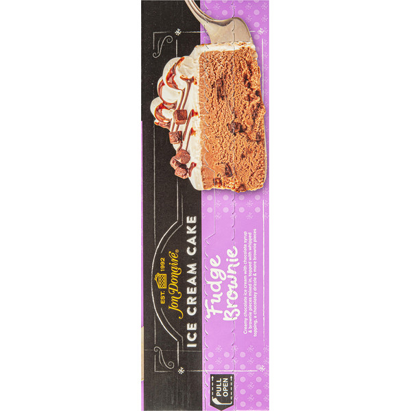 Jon Donaire Ice Cream Cake, Fudge Brownie - Image 3