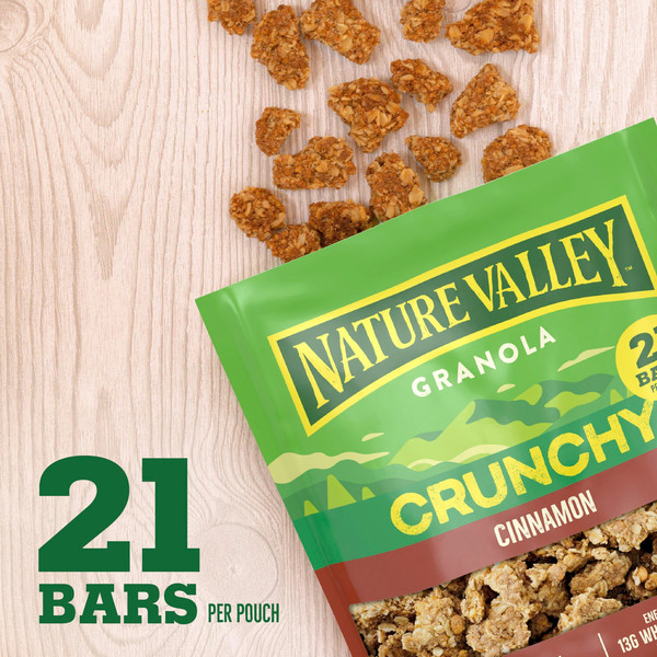 Nature Valley Crunchy Cinnamon Granola Pouch - Image 3
