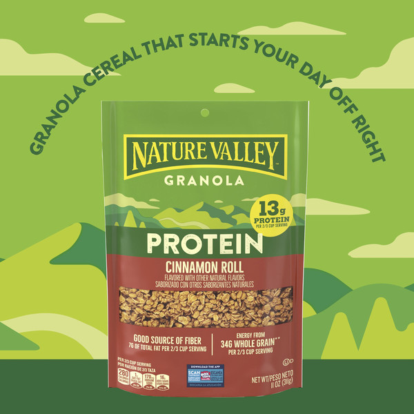 Nature Valley Protein Cinnamon Roll Granola - Image 5