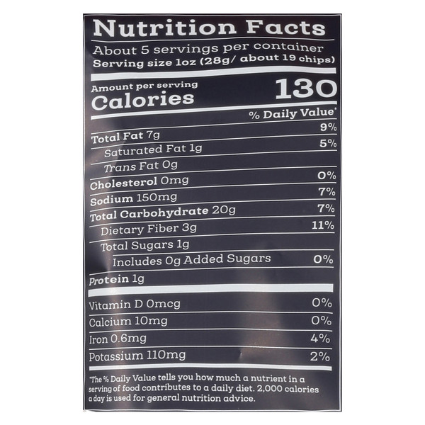 Siete Dairy Free Grain Free Nacho Tortilla Chips - Image 6